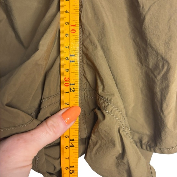 Free People Movement Active Running In The Wild Shorts Brown Green Size Large - Picture 10 of 12